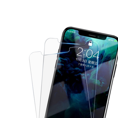 iPhone XR 保護貼手機透明高清半屏玻璃鋼化膜 XR保護貼