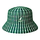 KANGOL-PREP PLAID 格子漁夫帽-綠色 product thumbnail 1