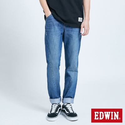 EDWIN E-FUNCTION 復刻款窄管牛仔褲-男-中古藍