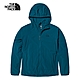 【The North Face 官方旗艦】北面男款藍色防風防潑水戶外休閒連帽外套｜7WD1EFS product thumbnail 1