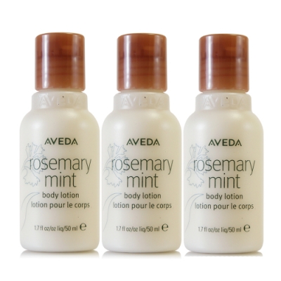 AVEDA 迷迭薄荷美體乳液50ml*3 (全新改版)