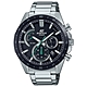 CASIO EDIFICE 三針三眼自信綠指針紳士腕錶-銀X黑(EFR-573DB-1A)/47.1mm product thumbnail 1