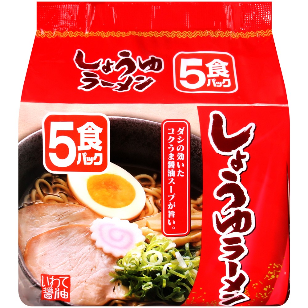 北勢麵粉 北勢5入包麵-醬油風味(415g)