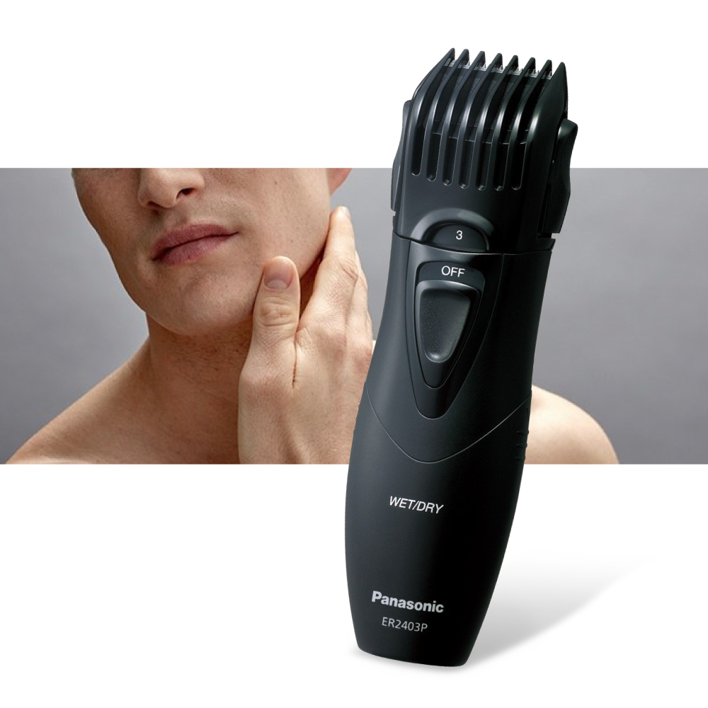 Panasonic 第二代Men`S Grooming可水洗輕巧型修鬍修鬢角器ER2403