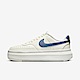 Nike Wmns Court Vision Alta LTR [DM0113-102] 女 休閒鞋 厚底 皮革 米 藍 product thumbnail 1