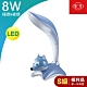 (福利品S級)旭光LED 8W 可愛造型檯燈(TL8W/F138/D) product thumbnail 1