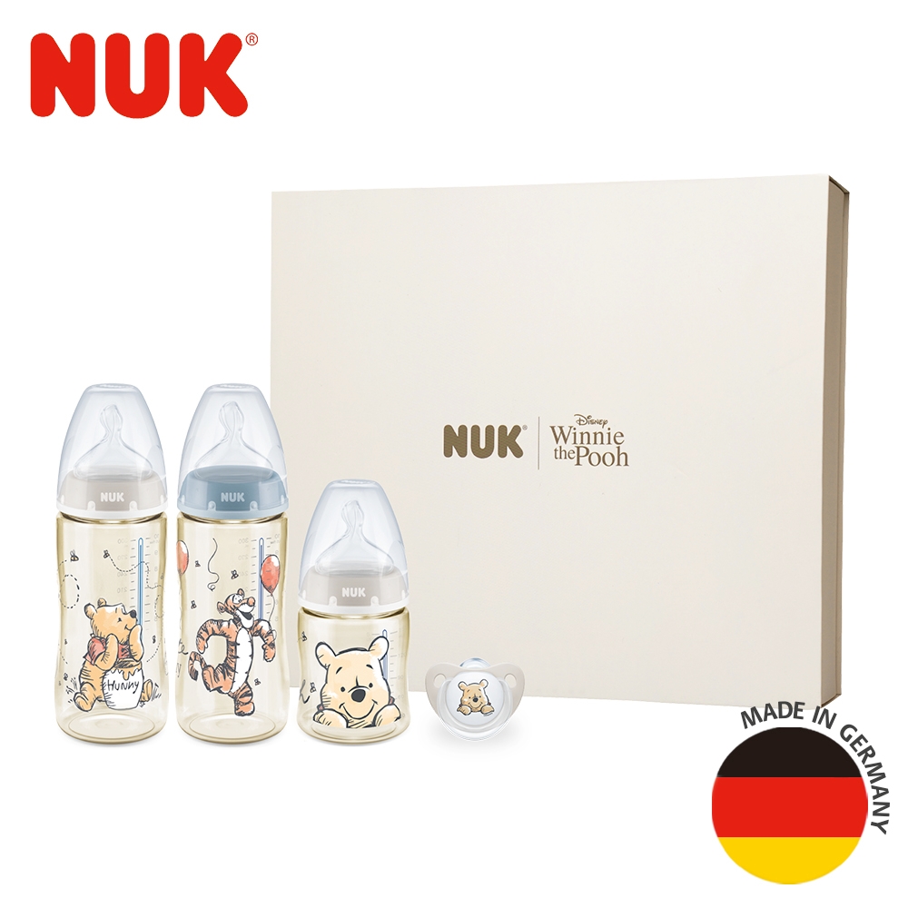 德國NUK x Disney小熊維尼聯名新生兒禮盒