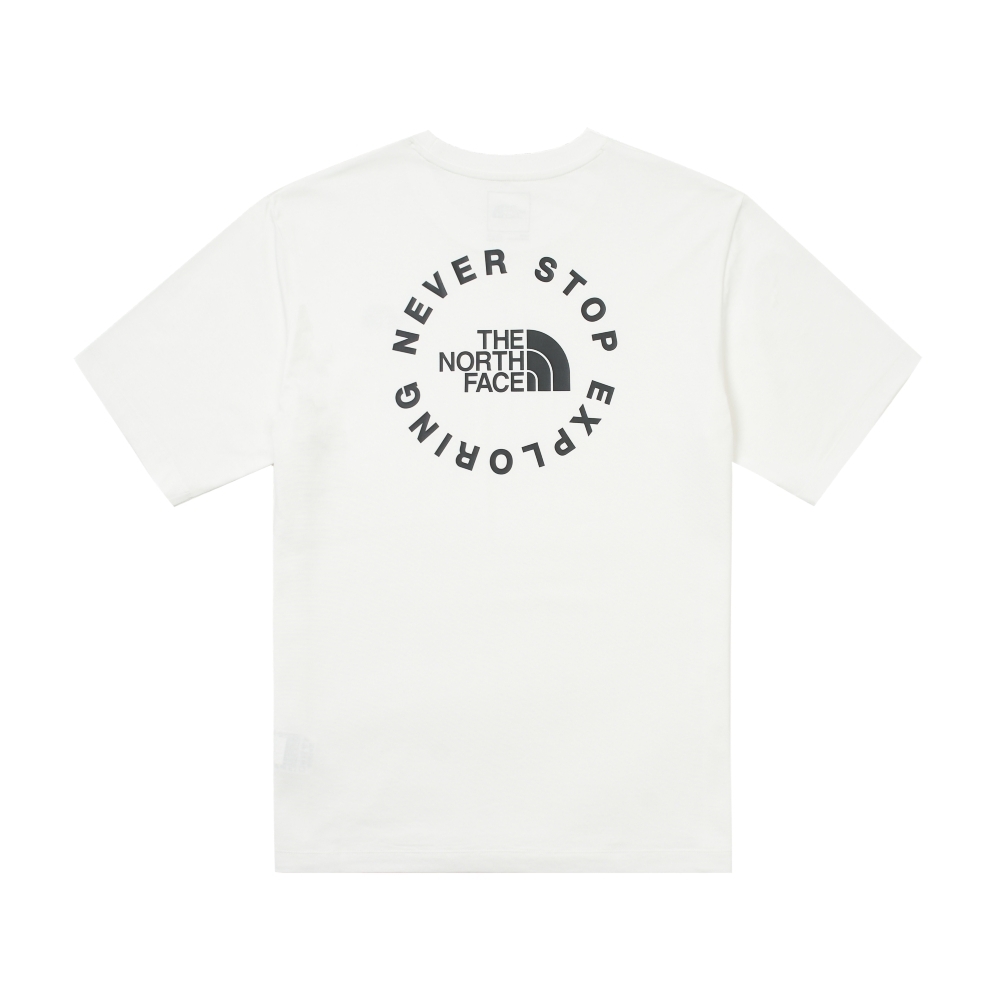 The North Face M ELBIO GRAPHIC SS TEE 男短袖上衣-白-NF0A88GCFN4