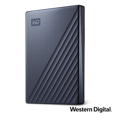 WD My Passport Ultra 2TB(星曜藍) 2.5吋USB-C行動硬碟