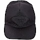 PRADA 品牌家徽刺繡尼龍棒球帽(黑色) product thumbnail 1