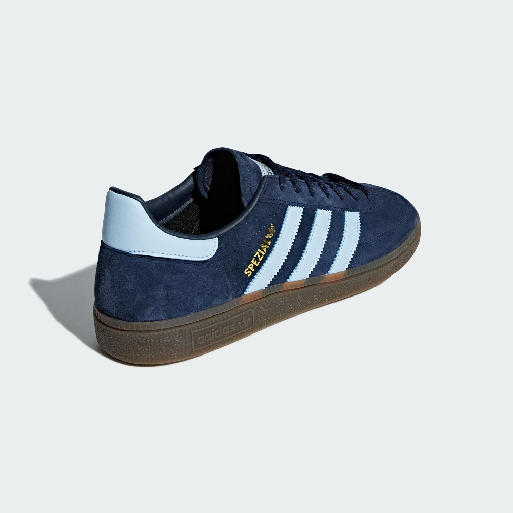 adidas 休閒鞋男鞋女鞋運動鞋三葉草HANDBALL SPEZIAL 藍BD7633 | 休閒