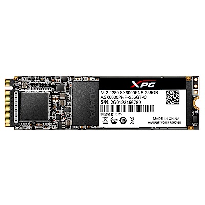 ADATA威剛 XPG SX6000Pro 256G M.2 2280 PCIe SSD