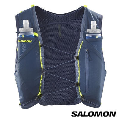 官方直營 salomon adv skin 5 水袋背包組 白令藍/火石灰