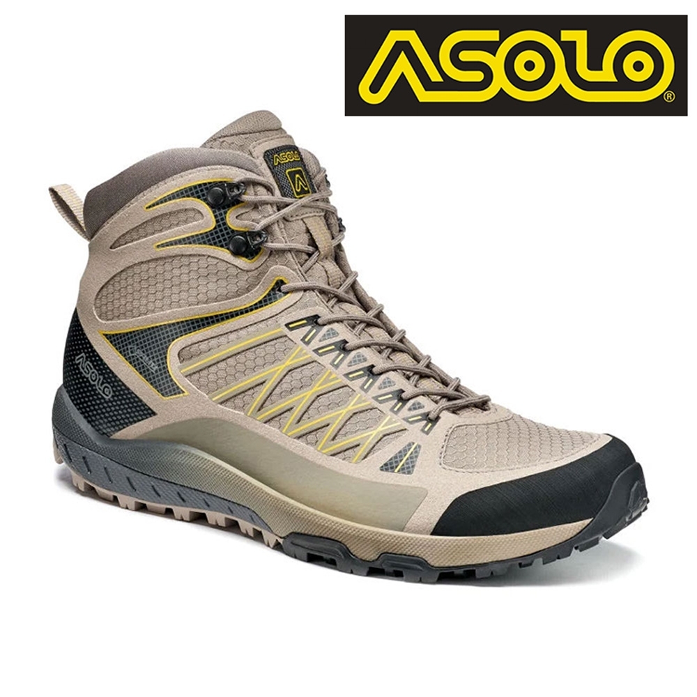 ASOLO 女款 GTX 中筒越野疾行健走鞋 GRID GV MID A40517/A900 / 城市綠洲