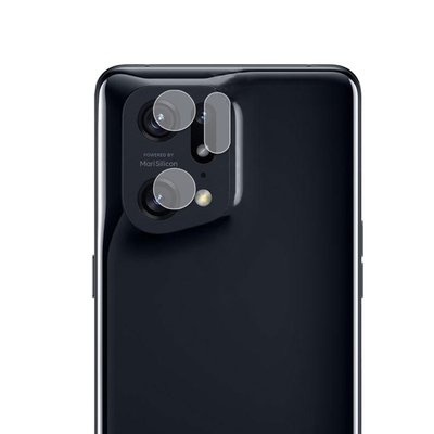 O-one小螢膜 OPPO Find X5 Pro 5G 犀牛皮鏡頭保護貼 (兩入)