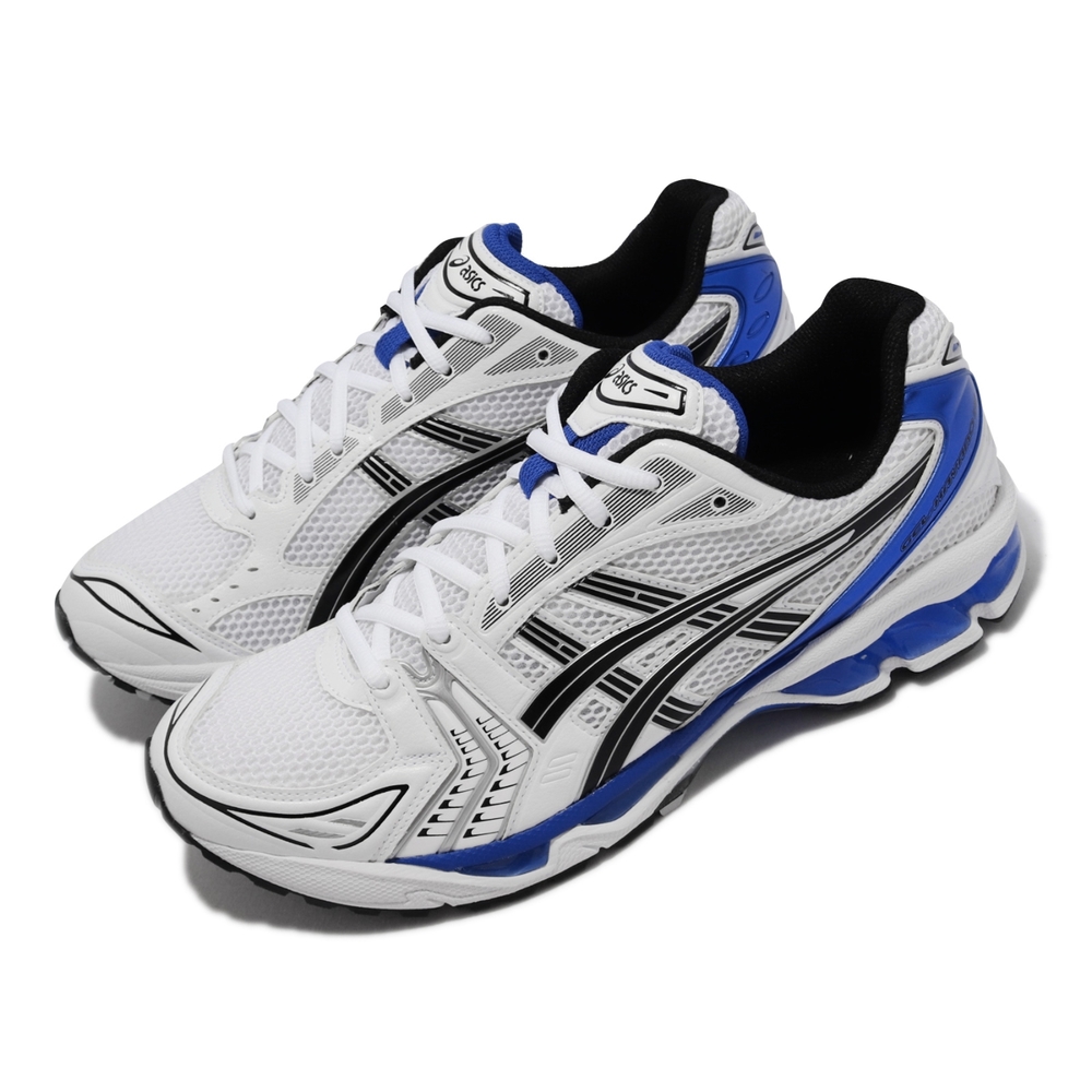 Asics 休閒慢跑鞋 GEL-Kayano 14 男鞋 白 海軍藍 復古 休閒 古著 支撐型 路跑 亞瑟士 1201A019-101