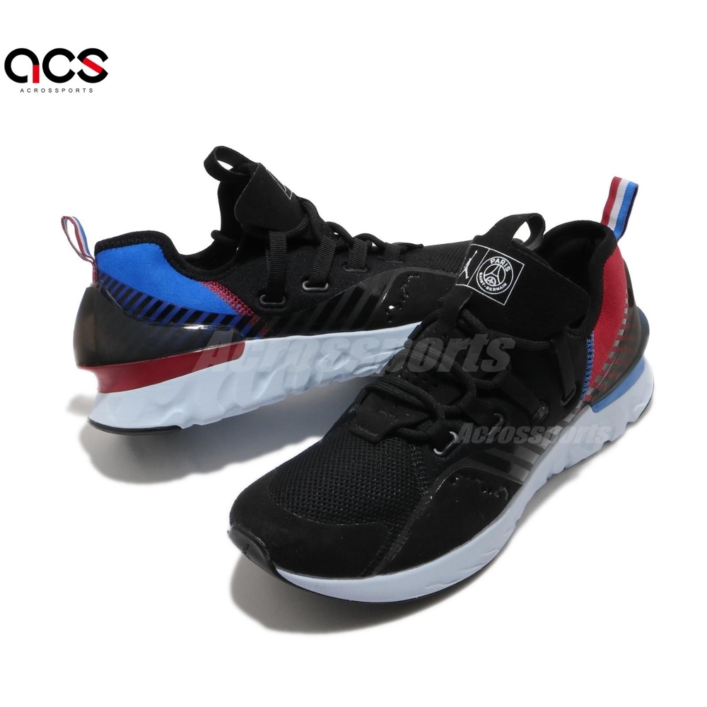 Nike 慢跑鞋Jordan React Havoc SE PSG 男鞋黑藍紅巴黎聖日耳曼CT6489