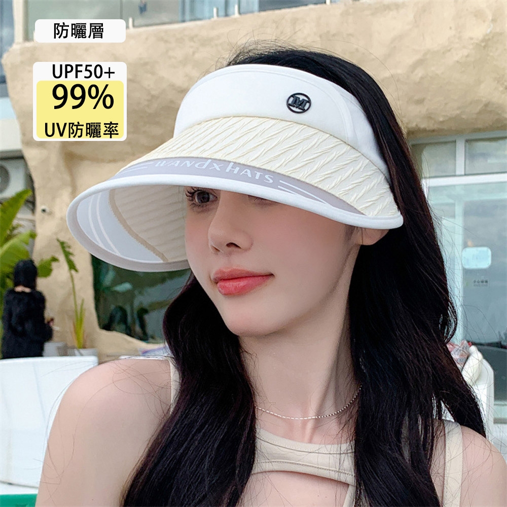 现货防晒帽帽子女防晒遮阳沙滩帽UV hat woman cap 太阳帽遮阳帽防