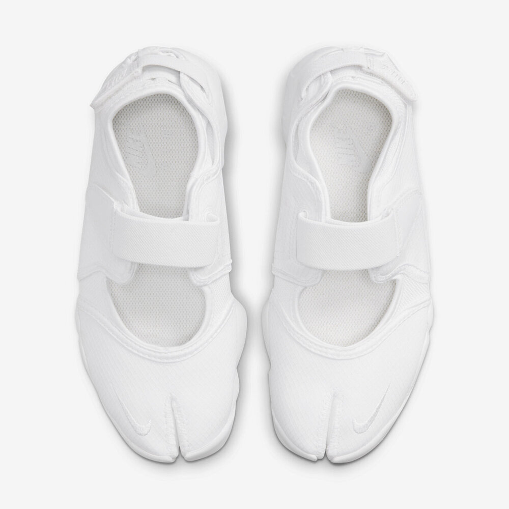 Nike Wmns Air Rift Breathe [DN1338-100] 女休閒鞋運動忍者鞋魔鬼氈白