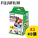 【FUJIFILM】instax mini 富士拍立得空白底片 40張 2盒裝 product thumbnail 1