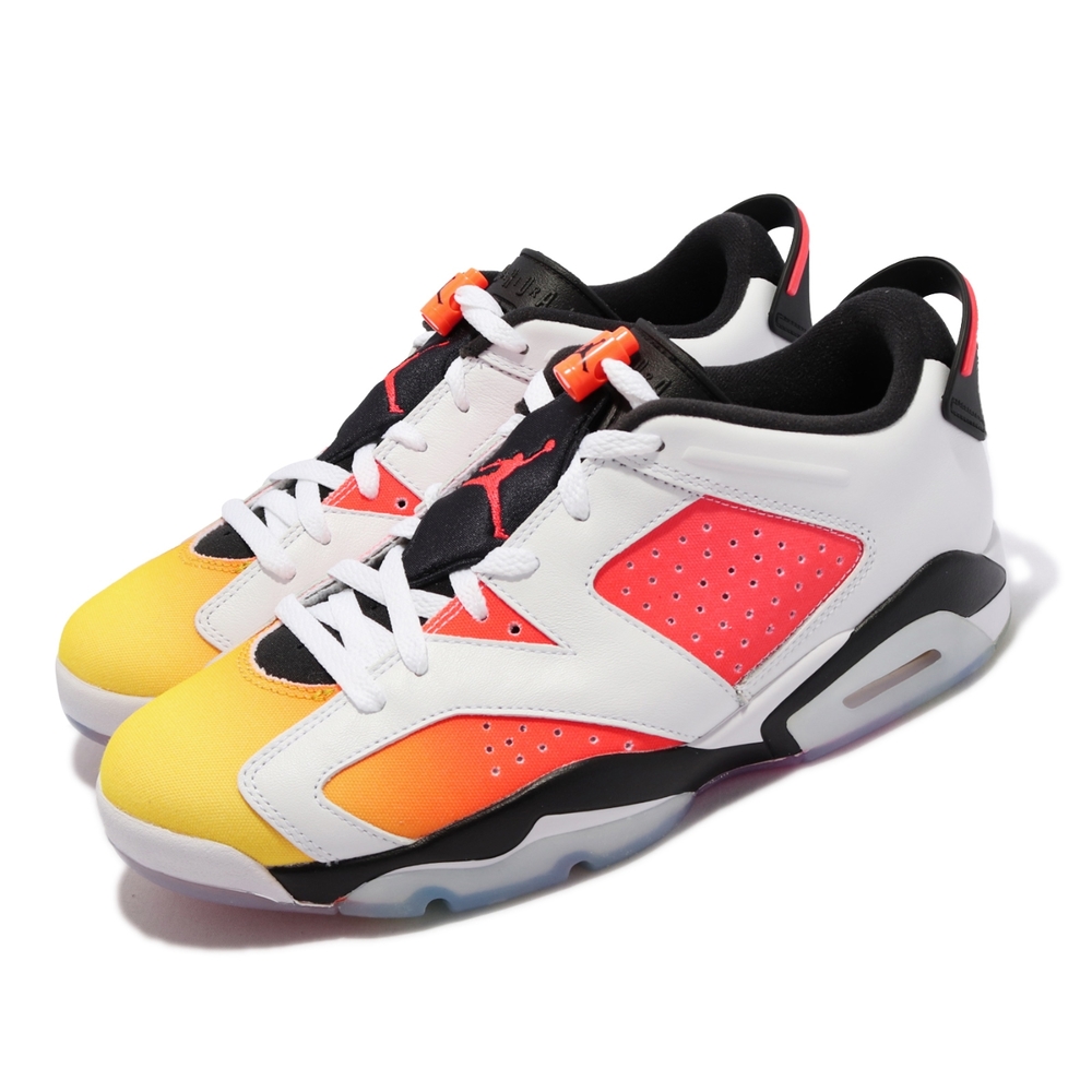 Nike 籃球鞋Jordan 6代Retro SE 男鞋Low Dongdan 喬丹AJ6 白橘DC1048