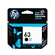 HP F6U62AA NO.63 原廠黑色墨水匣 product thumbnail 1