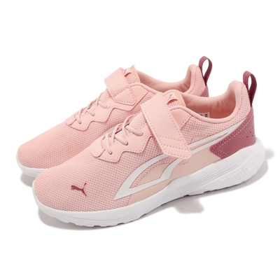 Puma 運動鞋 All-Day Active AC+ PS 童鞋 中童 小朋友 粉紅 魔鬼氈 38738710