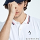 GIORDANO 男裝企鵝刺繡彈力萊卡POLO衫-01 標誌白 product thumbnail 1