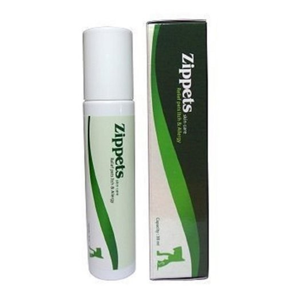 【2入組】Zippets吉沛思-舒膚益寵物皮膚保健液 狗貓適用 30ml (便利滾珠設計)(贈送全家禮卷50元*1張)