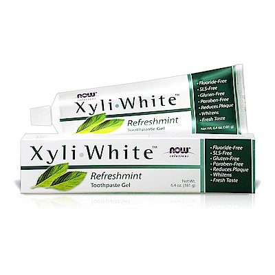 【NOW】XyliWhite™ 沁涼暢快薄荷牙膏(6.4OZ/181g)