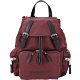 BURBERRY The Rucksack 中型 Logo字母尼龍軍旅後背包(酒紅色) product thumbnail 1