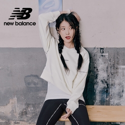 New Balance 衛衣_女性_象牙白