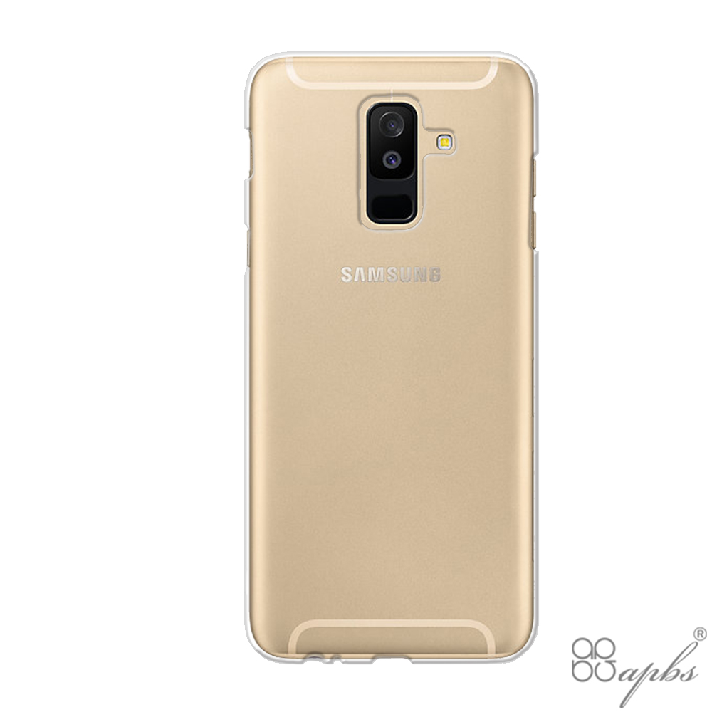 Samsung Galaxy A6+ 晶透輕薄硬式手機殼