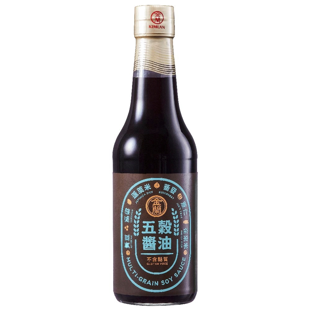 金蘭 五穀醬油(500ml)