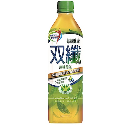 每朝健康 雙纖綠茶(650mlx4入)