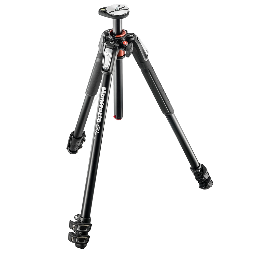 Manfrotto 曼富圖 190 三腳架 鋁合金三節腳架 MT190XPRO3 | 中型腳架50-130cm | Yahoo奇摩購物中心