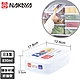 日本NAKAYA 日本製造長方形透明收納/食物保鮮盒830ML product thumbnail 1