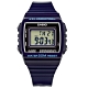 CASIO 卡西歐 計時碼錶 電子數位 橡膠手錶 深藍紫色 W-215H-2A 38mm product thumbnail 1