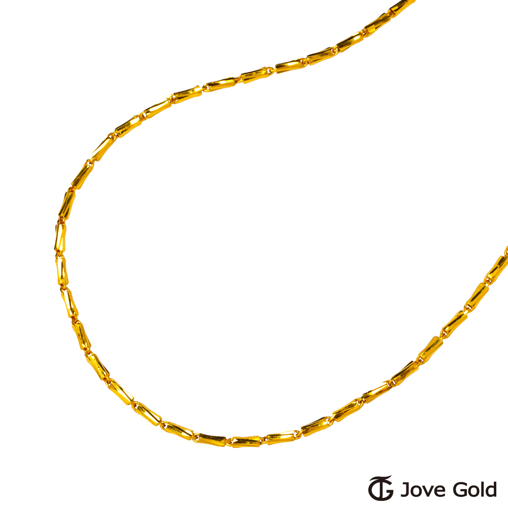 Jove Gold 漾金飾 承諾黃金項鍊(約7.30錢)(約2尺60cm)