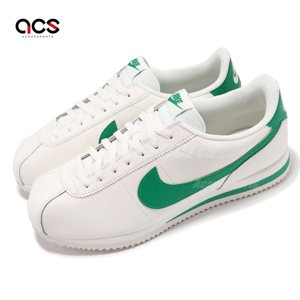 Nike 阿甘鞋 Cortez 米白 草綠 男鞋 復古 休閒鞋 DM4044-104