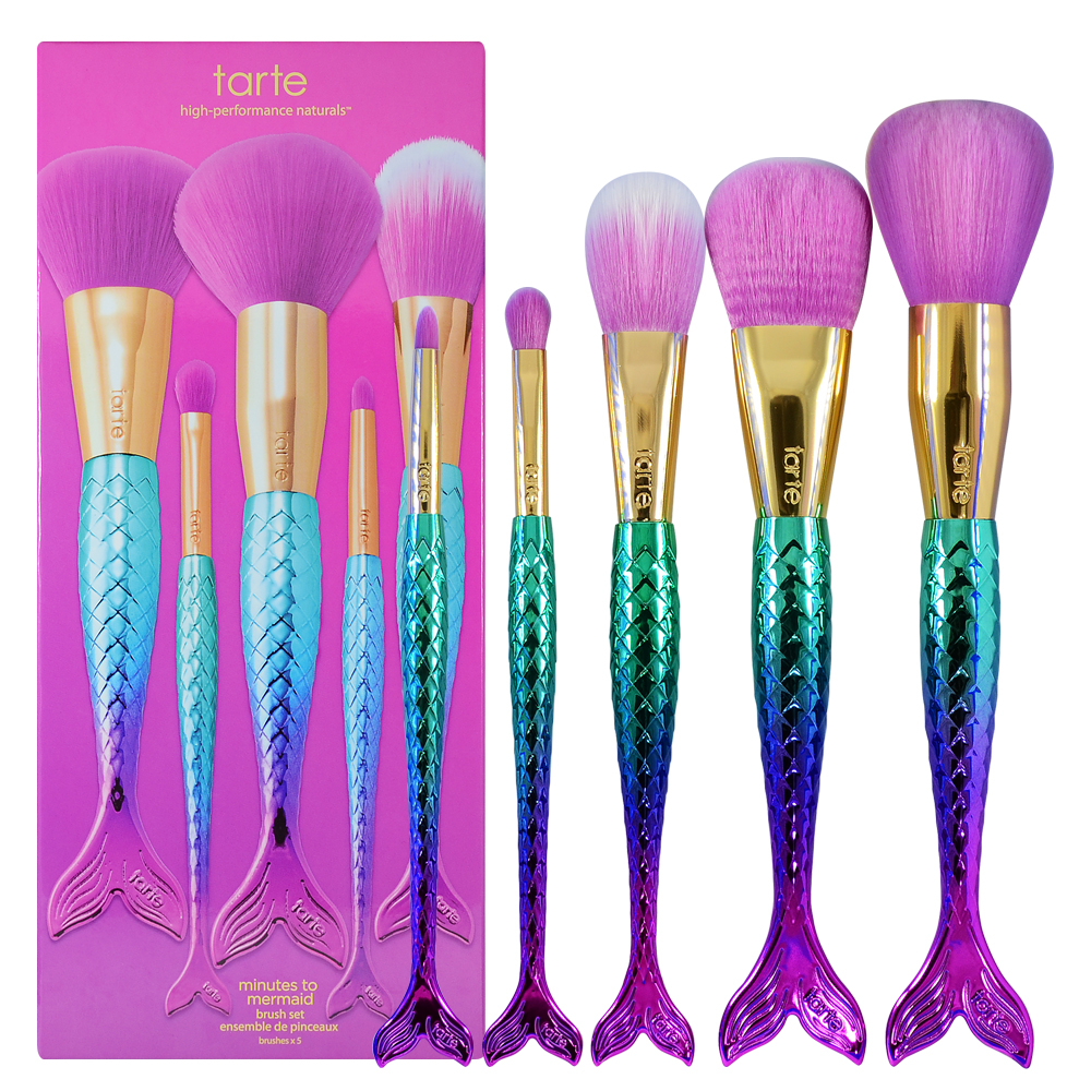 Tarte 美人魚5件刷具套組 Minutes to Mermaid Brush Set