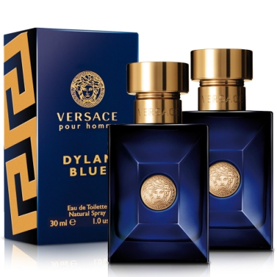 VERSACE 凡賽斯 狄倫‧正藍男性淡香水30ml X2入