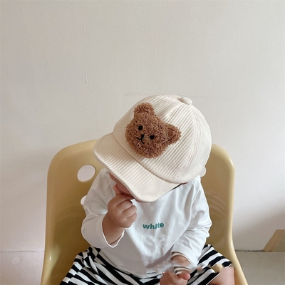 【Baby童衣】 立體QQ熊棒球帽 寶寶遮陽帽 88928