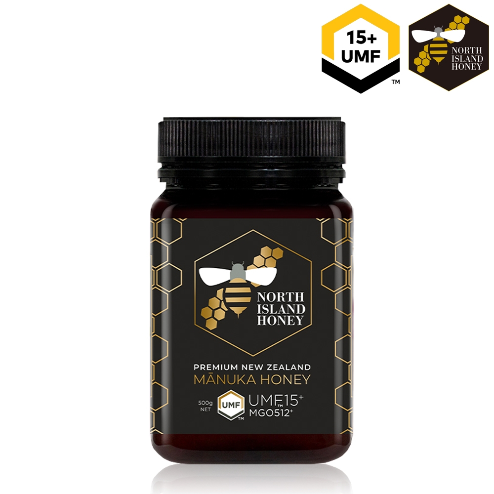 【NORTH ISLAND HONEY】紐西蘭北島麥蘆卡蜂蜜UMF15+/MGO512+ (500g/瓶)