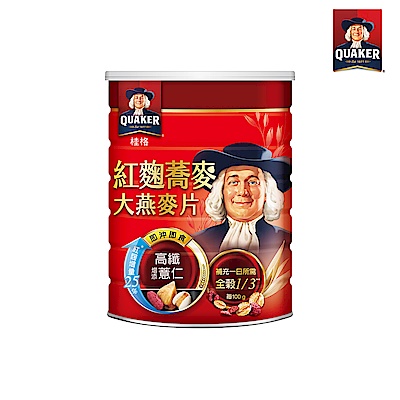 桂格 紅麴蕎麥健康大燕麥片(700g)