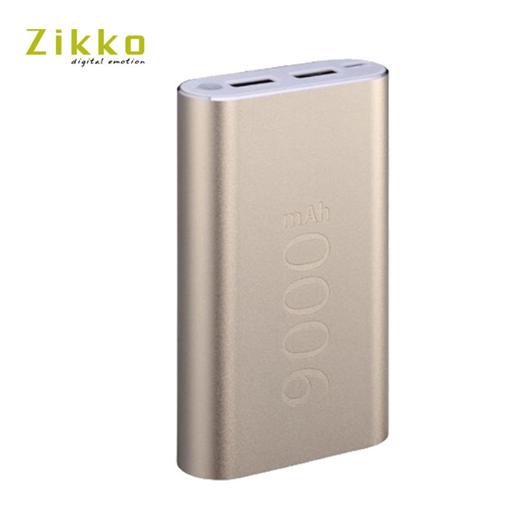 Zikko M9000T 鈦金鋁行動電源-金