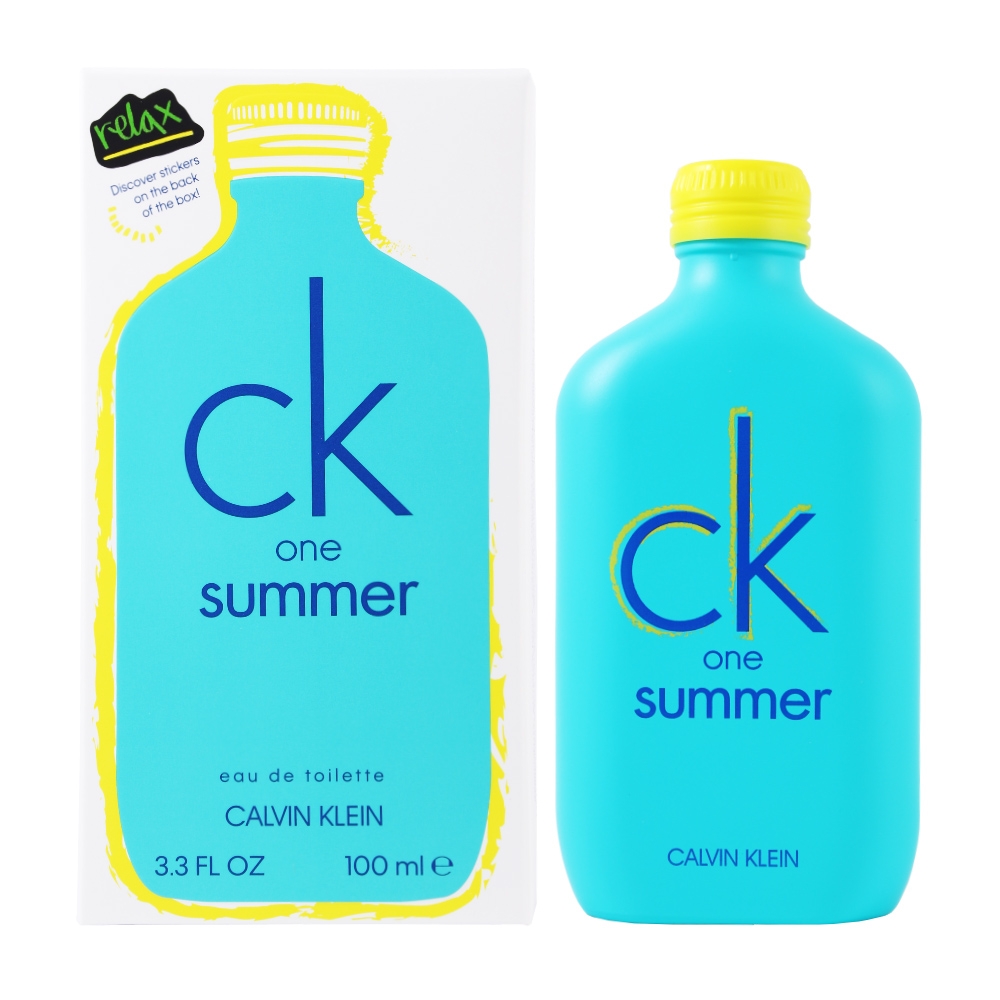 CK one summer 2020夏日限量版中性淡香水 100ml