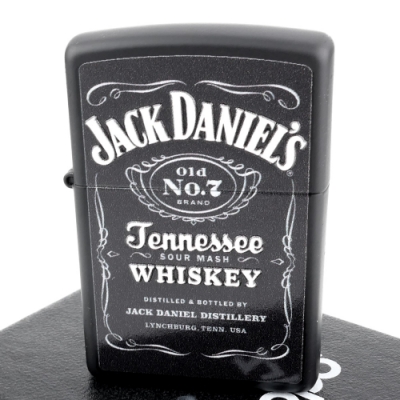 ZIPPO 美系~Jack Daniel s威士忌-3D立體圖案打火機
