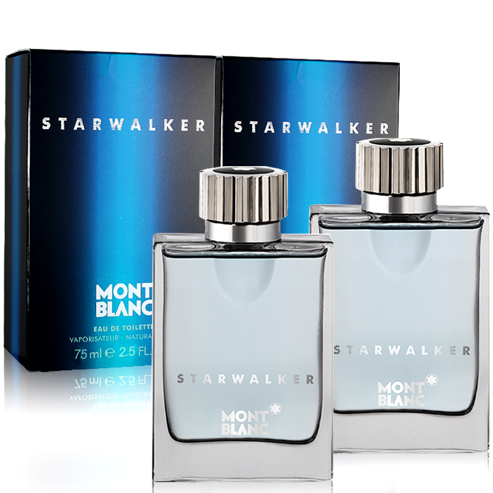 MONTBLANC 萬寶龍 星際旅者男性淡香水(75ml)X2入