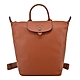 LONGCHAMP LE PLIAGE XTRA系列牛皮後背包(小/白蘭地酒) product thumbnail 1